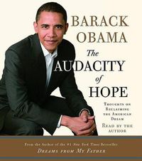 Cover image for The Audacity of Hope: Thoughts on Reclaiming the American Dream
