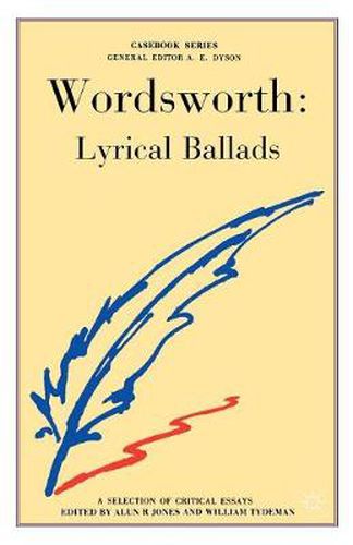 Cover image for Wordsworth: Lyrical Ballads
