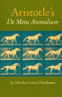 Cover image for Aristotle's  De Motu Animalium