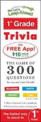 Cover image for Let's Leap Ahead 1st Grade Trivia Notepad: The Game of 300 Questions for you and your friends!