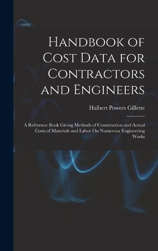 Cover image for Handbook of Cost Data for Contractors and Engineers