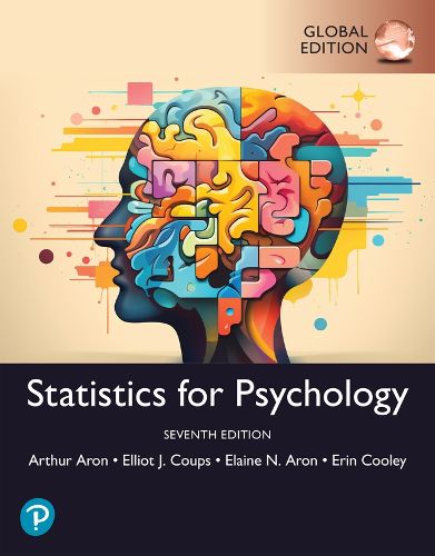 Cover image for Statistics for Psychology, Global Edition