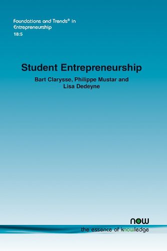 Cover image for Student Entrepreneurship: Reflections and Future Avenues for Research