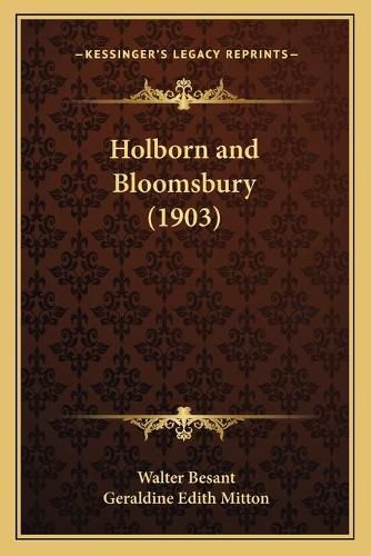 Holborn and Bloomsbury (1903)