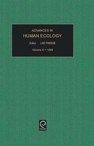 Cover image for Advances in Human Ecology