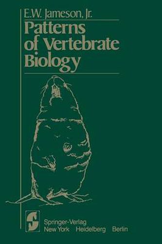 Cover image for Patterns of Vertebrate Biology