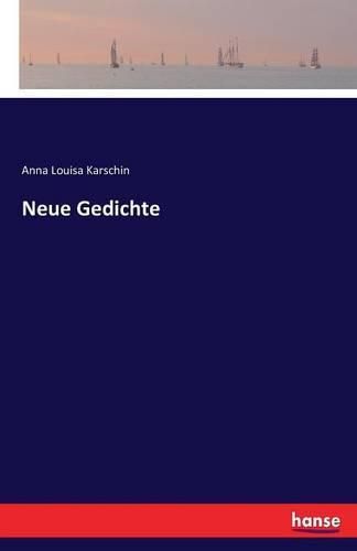 Cover image for Neue Gedichte