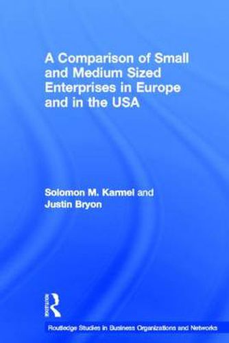 Cover image for A Comparison of Small and Medium Sized Enterprises in Europe and in the USA