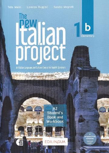 Cover image for The New Italian Project: Student's book + Workbook + DVD + CD + i-d-e-e code 1b