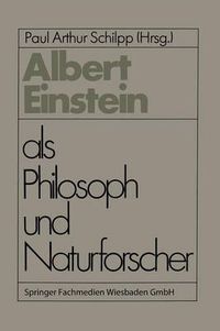 Cover image for Albert Einstein Als Philosoph Und Naturforscher