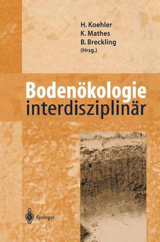 Cover image for Bodenoekologie Interdisziplinar