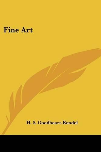 Cover image for Fine Art