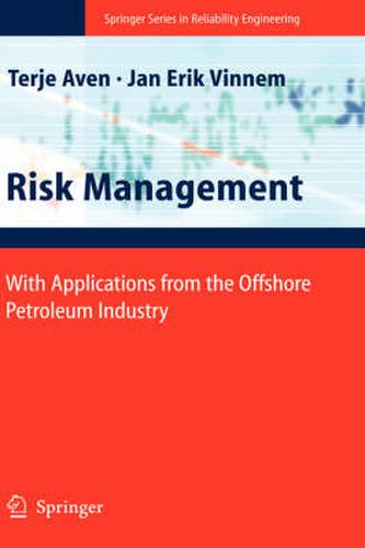 Cover image for Risk Management: With Applications from the Offshore Petroleum Industry