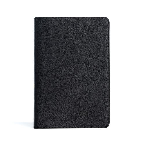 CSB Giant Print Reference Bible, Black, Indexed