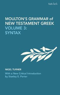 Cover image for Moulton's Grammar of New Testament Greek