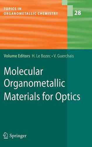 Cover image for Molecular Organometallic Materials for Optics