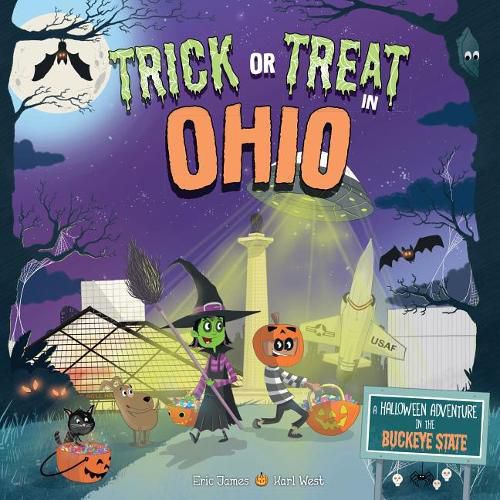 Cover image for Trick or Treat in Ohio: A Halloween Adventure in the Buckeye State