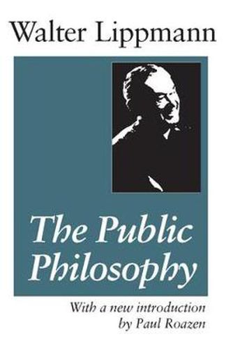 Cover image for The Public Philosophy