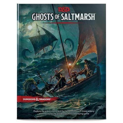Cover image for Dungeons & Dragons Ghosts of Saltmarsh Hardcover Book (D&D Adventure)