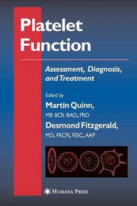 Cover image for Platelet Function: Assessment, Diagnosis, and Treatment