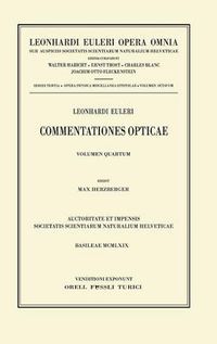 Cover image for Commentationes opticae 4th part