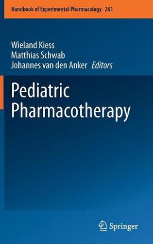 Cover image for Pediatric Pharmacotherapy