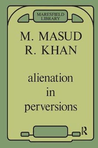 Cover image for Alienation in Perversions