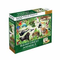 Cover image for Rainforest Animals Jigsaw Puzzle