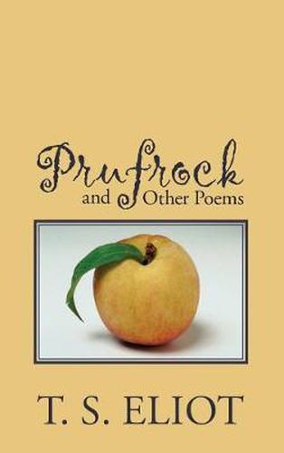 Cover image for Prufrock and Other Poems