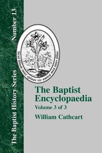 Cover image for The Baptist Encyclopedia - Vol. 3