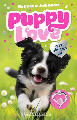 Cover image for Jett Dreams Big (Puppy Love #1 with Necklace)
