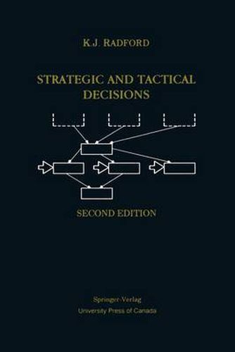 Cover image for Strategic and Tactical Decisions