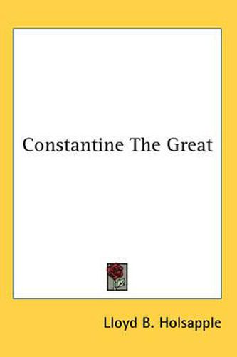 Cover image for Constantine the Great