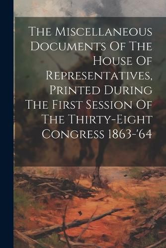 Cover image for The Miscellaneous Documents Of The House Of Representatives, Printed During The First Session Of The Thirty-eight Congress 1863-'64