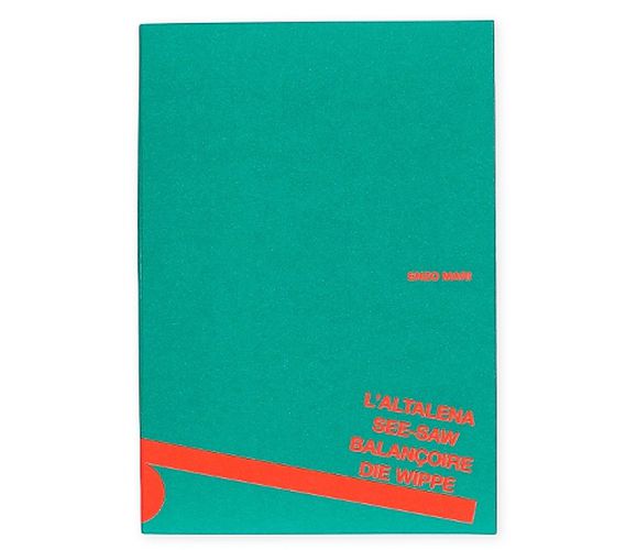 Cover image for Enzo Mari - L'altalena / Seesaw / Balancoire / Die Wippe