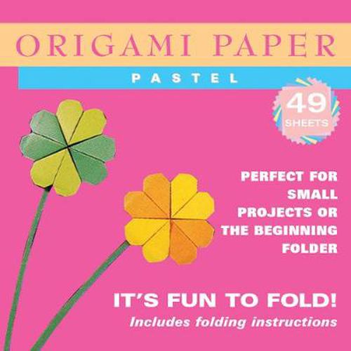 Origami Paper Pastel: Perfect for Small Projects or the Beginner Folder
