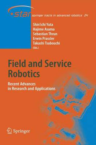 Cover image for Field and Service Robotics: Recent Advances in Research and Applications
