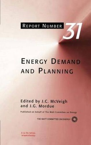 Cover image for Energy Demand and Planning