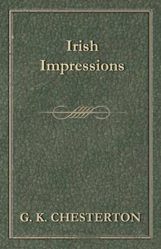 Cover image for Irish Impressions