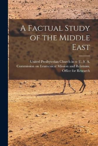 Cover image for A Factual Study of the Middle East