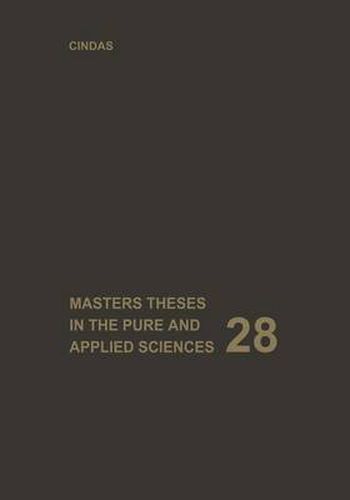 Cover image for Masters Theses in the Pure and Applied Sciences: Accepted by Colleges and Universities of the United States and Canada Volume 28