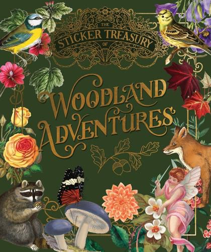 Cover image for The Sticker Treasury of Woodland Adventures