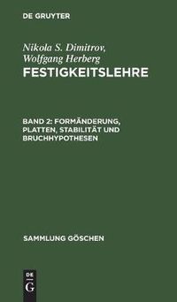 Cover image for Formanderung, Platten, Stabilitat und Bruchhypothesen