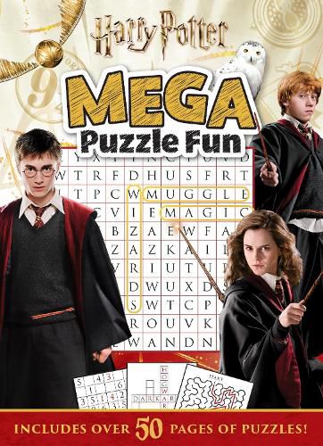 Cover image for Harry Potter: Mega Puzzle Fun (Warner Bros.)