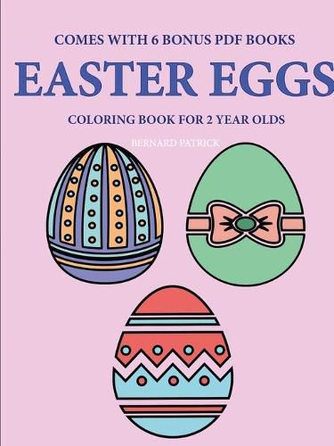 Cover image for Coloring Books for 2 Year Olds (Easter Eggs)