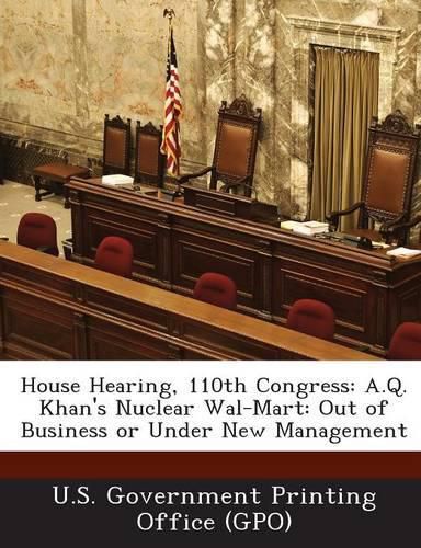 Cover image for House Hearing, 110th Congress