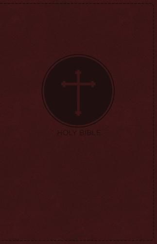 Cover image for NKJV, Deluxe Gift Bible, Leathersoft, Burgundy, Red Letter, Comfort Print: Holy Bible, New King James Version