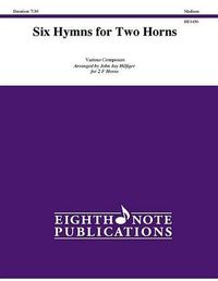 Cover image for Six Hymns for Two Horns