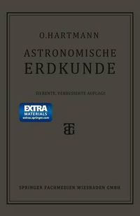 Cover image for Astronomische Erdkunde