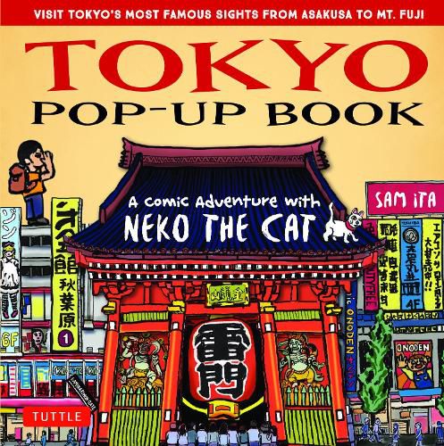 Tokyo Pop-Up Book: A Comic Adventure with Neko the Cat